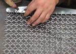 Chainmail Architectural Metal Mesh Drapery For Wall Coverings , Room Dividers
