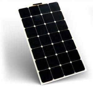 China Easy Carry SunPower Semi Flexible Solar Panels 90W Ultra - Light For Caravans wholesale