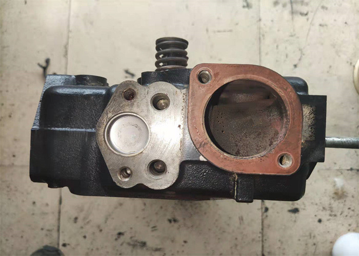 Used Diesel 4 Cylinder Engine Head D04FR 8 Valve For SK130-8 Excavator