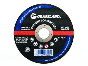 China 5&quot; Thin Reinforced Straight Abrasive Metal Cutting Discs wholesale