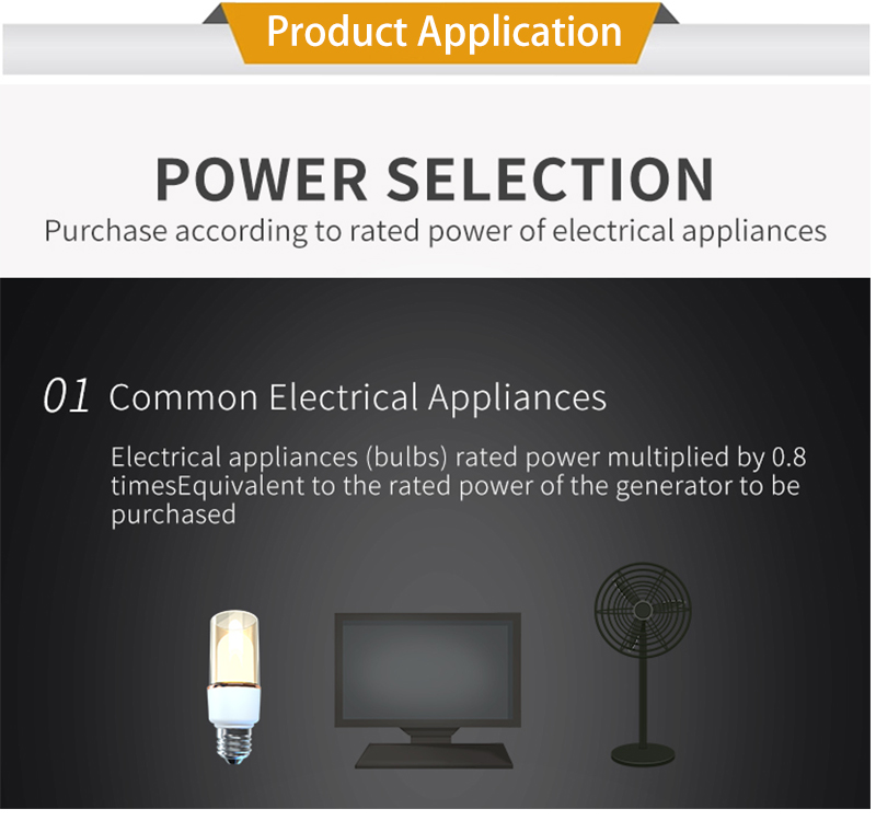 Strong and powerful Portable Gasoline Generator 2000W Petrol/Gasoline Generator