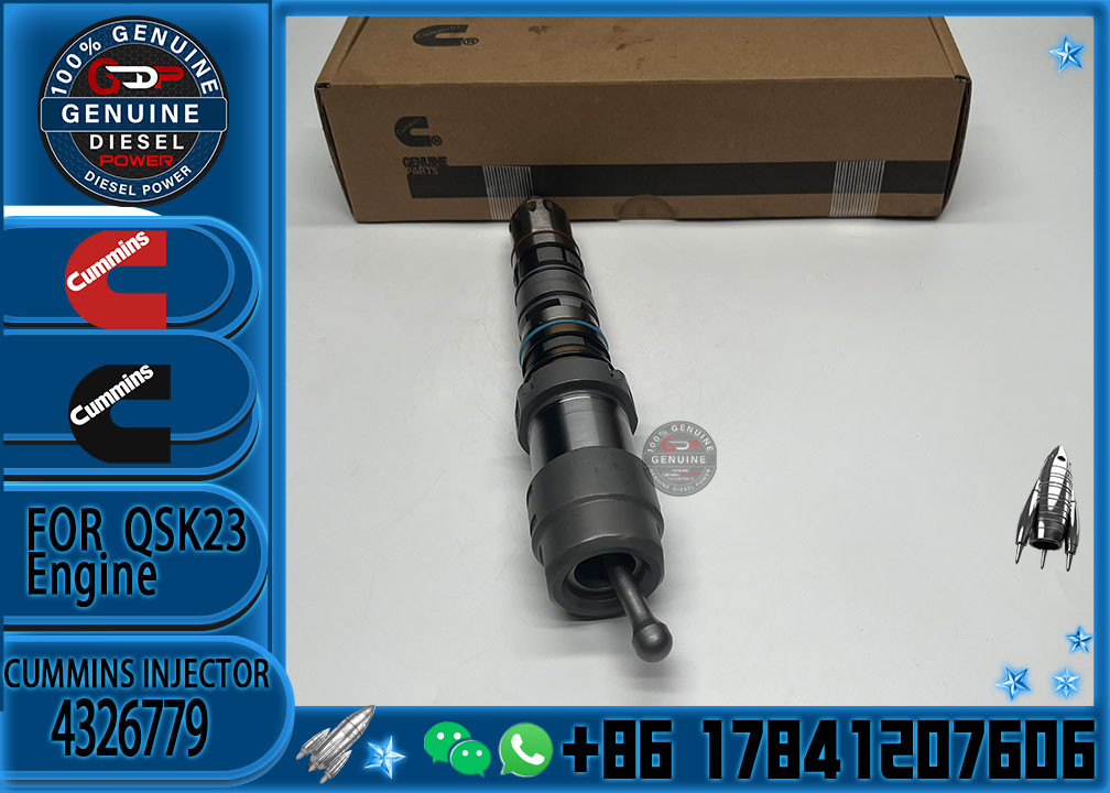 Quality Goods Common Rail Diesel Fuel Injector 362744RX 4326784 4326779 For Cummins Q60