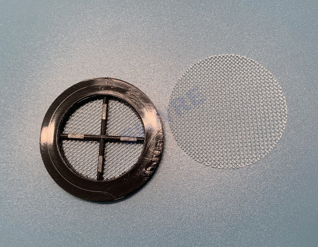25 Micron Nylon Filter Mesh Cutted In Pieces Discs By Laser Ultrasonic