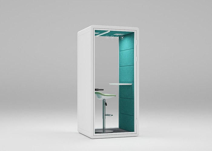 Acoustic Soft Pack office pods Small single pods with L size 4 person meeting pods included sofa color optionalcloth