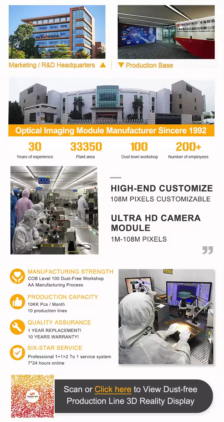 2MP Dual Face Recognition UART Camera Module With USB Interface