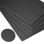 100% Carbon Fiber Sheet Lightweight High Modulus 1.5k / 3k