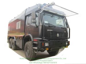 China HOWO All Wheels Drive Off Road 6X6 Anti-riot Police Water Cannon Truck Customizing wholesale