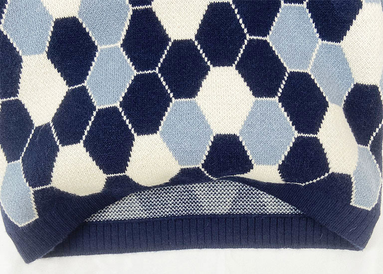 China Vendor Custom jacquard knitted pattern design pullover Baby boy sweater