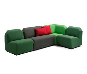 China Colorful Corner Commercial Booth Sofa Seating For Hotel Lobby / Shopping Mall wholesale