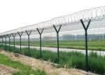 Powder Coated Green 358 Prison Anti Climb Security Fencing