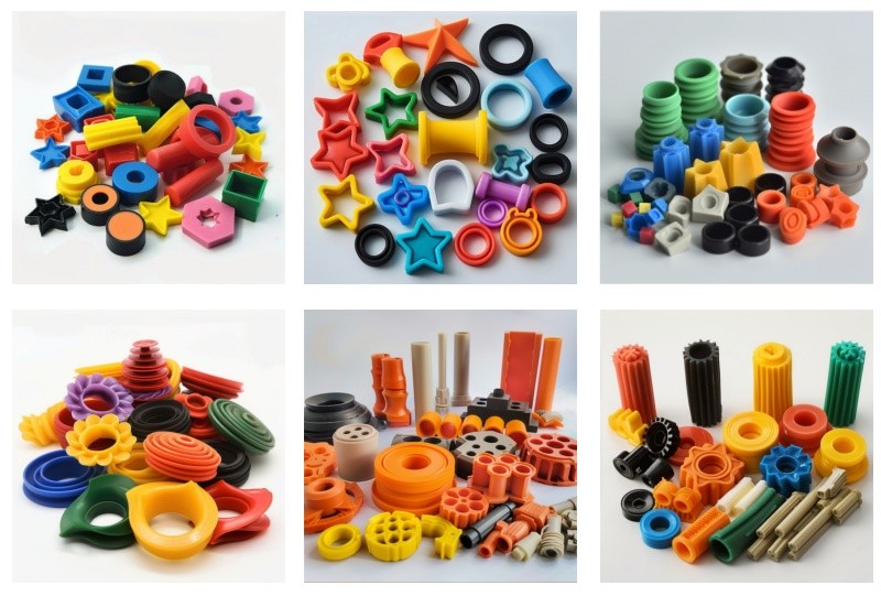 Medical Silicone Injection Molding Rubber Moulding Parts 20-90Shore A