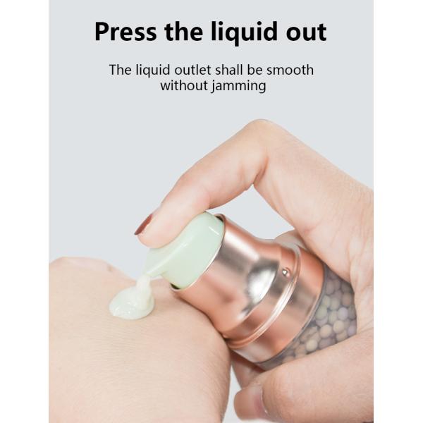 30ml PET Airless Lotion Bottle Skin Care Packaging Lotion Essence Suncreen Bottle UKA81