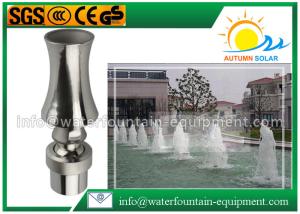 China Ice Tower Cascade Water Fountain Nozzles Adjustable Lower Water Levels wholesale