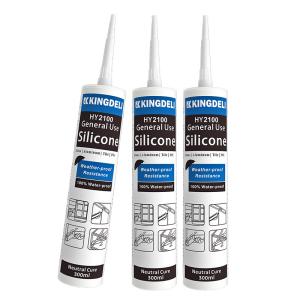 China 280ml Clear Neutral Silicone Sealant Structural Adhesives wholesale