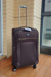 China OEM/ODM Logo Color 4 Pcs Set Fabric Soft Travel Bags Trolley Suitcase Luggage Bag wholesale