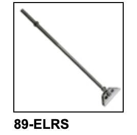 China Commercial Glass Door Closer Extended Long Rod Arm Shoe Door Closer Hardware Parts wholesale