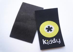 China Black Custom Embroidered Name Patches Non Woven With Lightweight wholesale