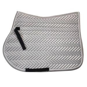 China Waterproof Reflective Silver Equine Saddle Pad Horse Riding Equipment wholesale