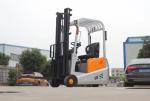 Counterbalance 3 Wheel Electric Forklift Truck Hydraulic Driving