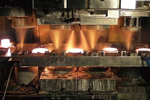 Hydraulic Cylinder Components Die Forging Process at Carbon Steel Alloy Steel Forgings