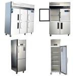220V-240V Above Foam Layer Stainless Steel Reach-In Refrigerator For Commercial