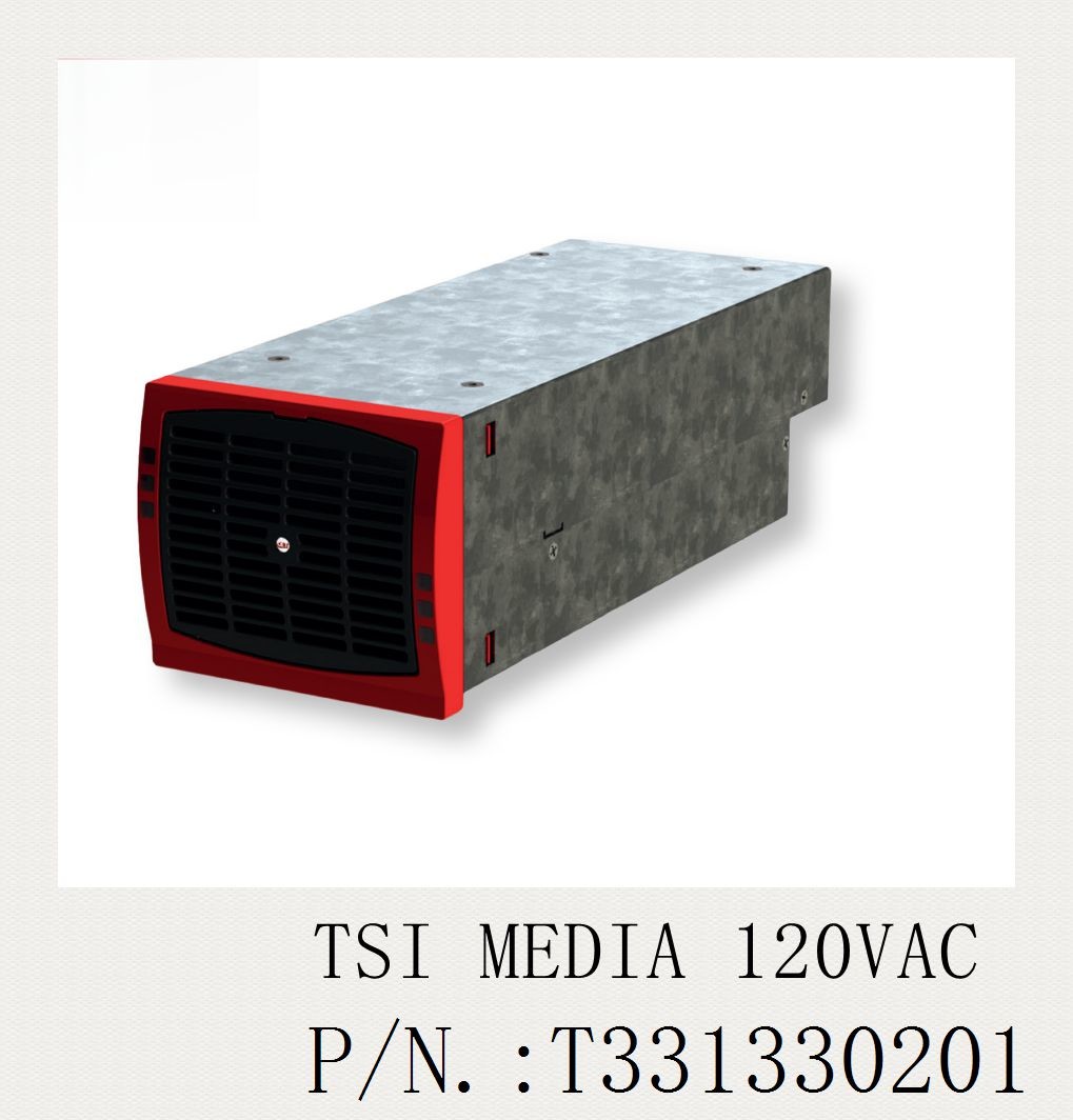 CE+T TSI MEDIA Modular Inverter 120 Vac 48Vdc 1.5KVA 1.2KW P/N T331330201
