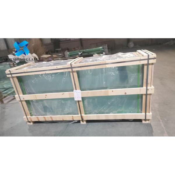 Tempered laminated glass packaging photo