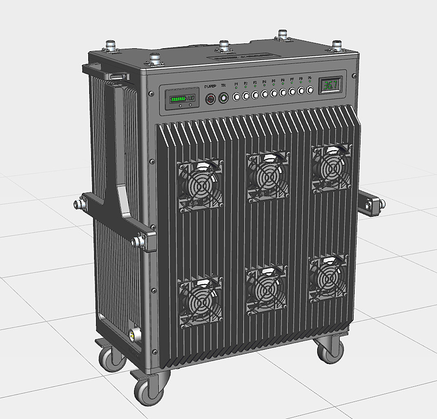 9 Omni Directional Antennas RCIED Jammer With IP 56 Proof