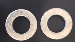 China Zinc Plated Flat Washer Din 125 Round Shape Hardened Structure wholesale