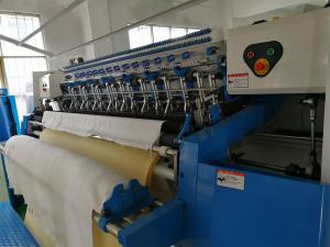 China 128 Inch Mattress Quilting Machine Duvet Computerized Quilting System wholesale