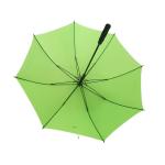 Green Promotional Golf Umbrellas Black Fiberglass Frame And Skidproof Top