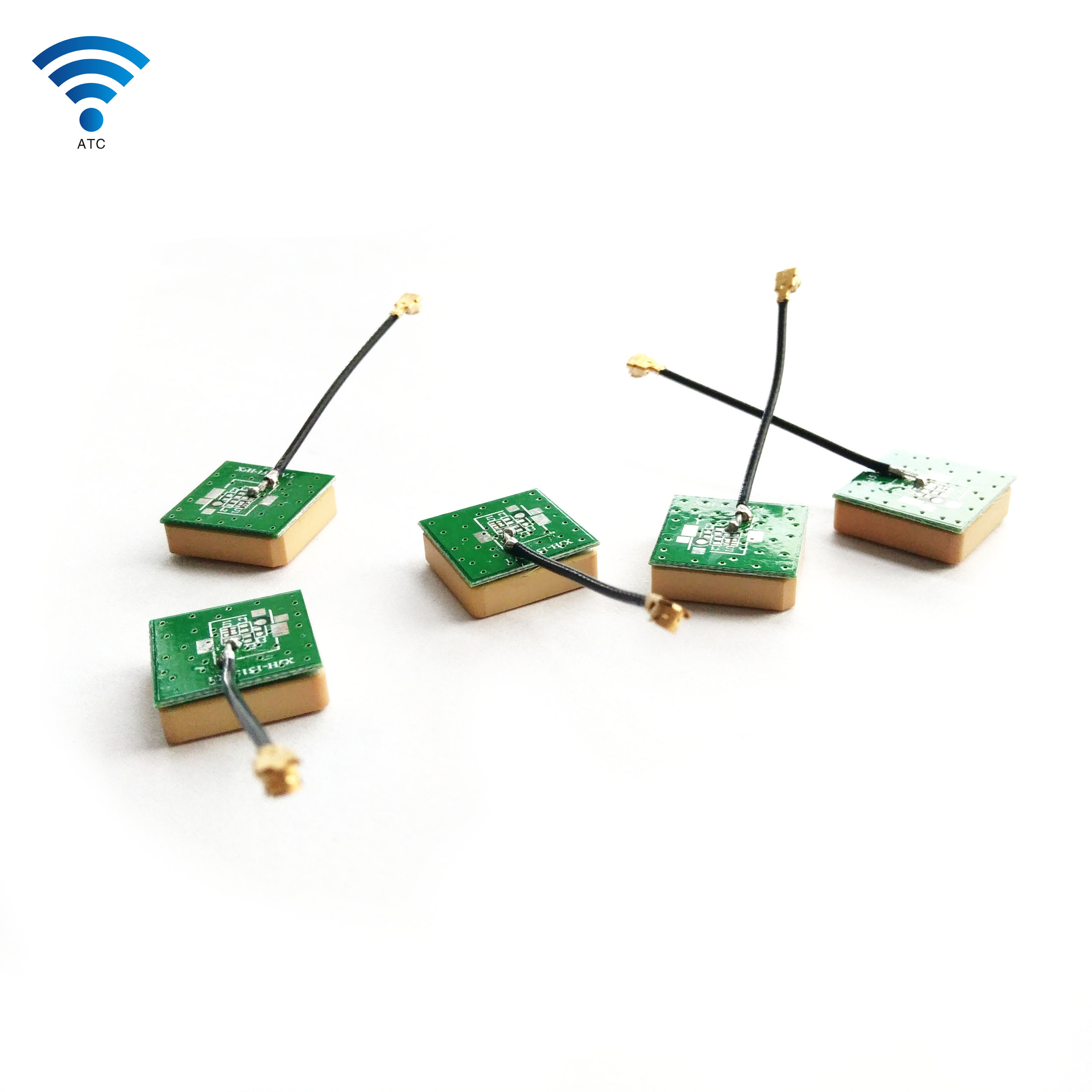 28db Gain Internal Ceramic Gps Patch Antenna Active GPS 25x25 1575.42mhz Frequency