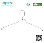 Betterall Simple Thin Chrome Metal Hanger for Shirts