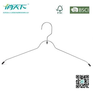 China Betterall Simple Thin Chrome Metal Hanger for Shirts wholesale