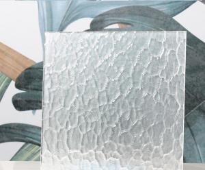 China Ice Flower Frosted Window Glass Stained Lacquered Glass White wholesale