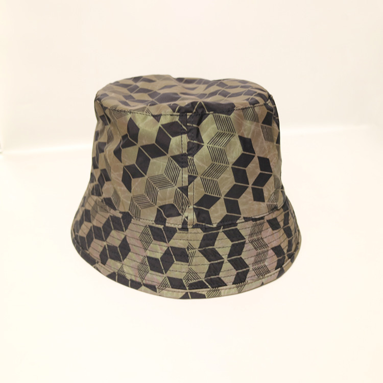 Fashionable Foldable Reflective Bucket Hat Glow In The Dark Hip Hop Summer Beach Fishing