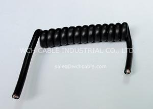 China UL20911 Vending Machine Extendable Spiral Cable wholesale