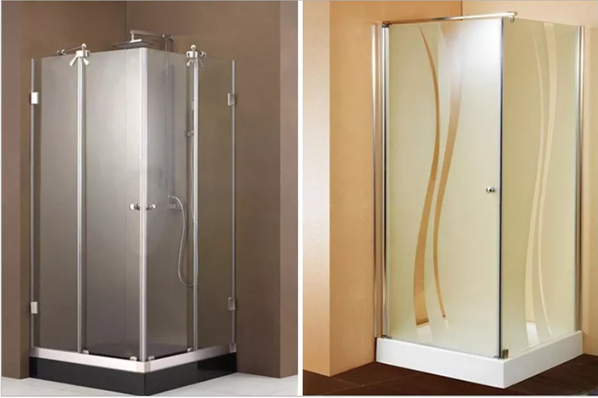 Modern Bathroom Hardware Brass Pull Glass Door Handle And Knob With Customized Design