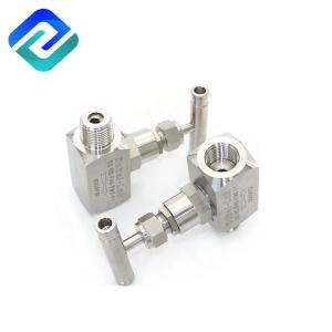 China STL 6000 Psi SS Needle Valve 413 Bar Male Thread Chemical Power wholesale