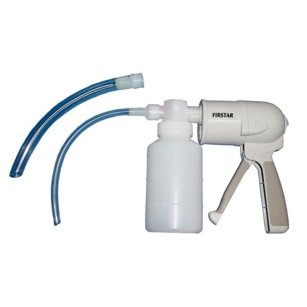 Handheld Hand Powered Suction Unit Ems Device Air Resuscitation Mask First Aid
