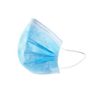 China Blue White Medical Surgical Face Mask Pp Non Woven Meltblown Fabric 17.5*9.5cm wholesale
