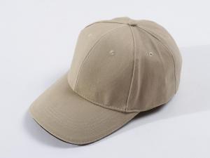 China Custom Logo 6 Panel Fitted Free Size Women Men Outdoor Cotton Hot Selling Kahki Color Baseball Cap wholesale