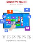 Ultrawide Commercial Monitors Digital Signage Display Board Infrared Capacitive