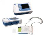 Three color available digital fetal doppler ultrasound equipment baby heart rate