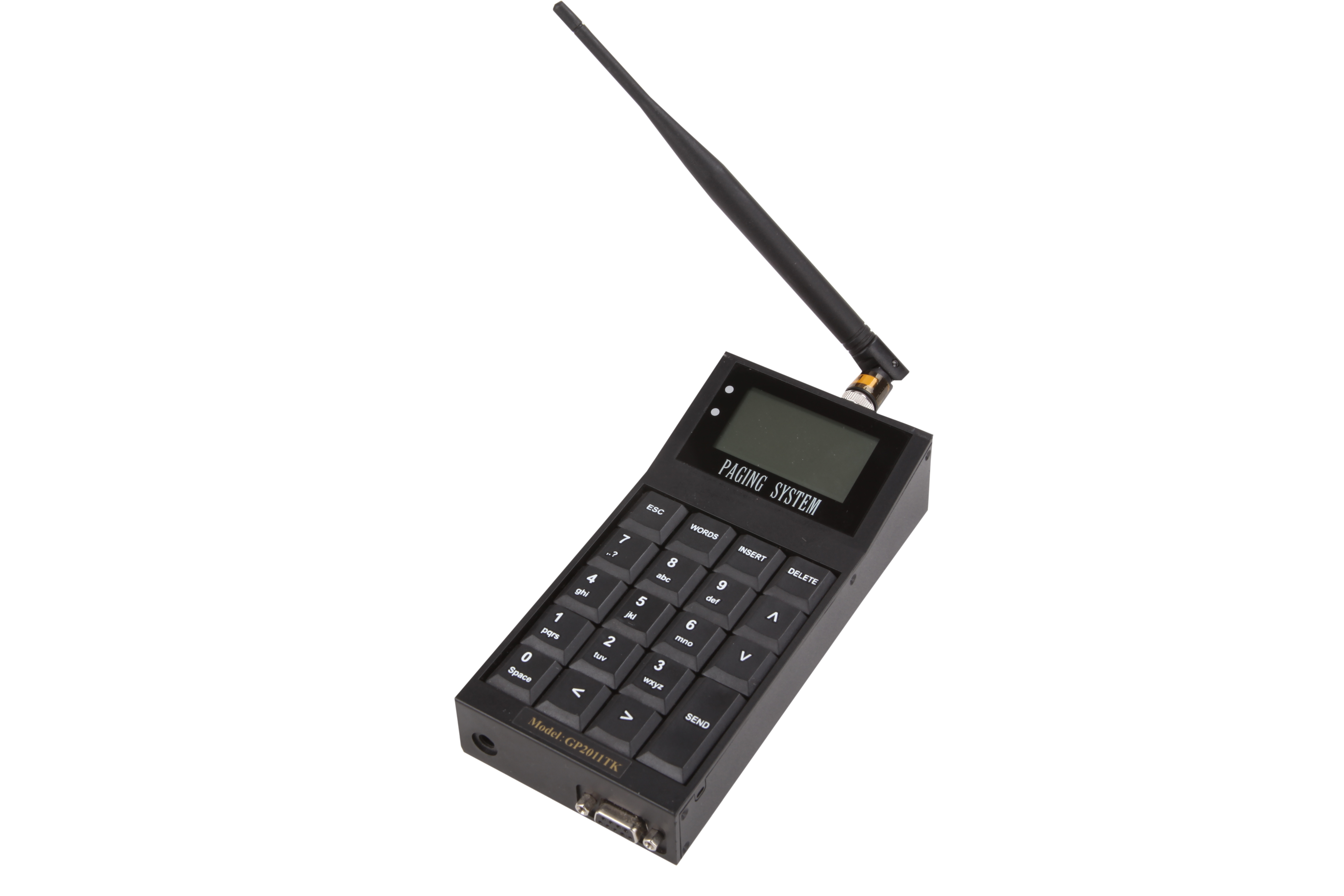 Wireless call system pocsag transmitter keyboard alphanumeric customize smart watch pager