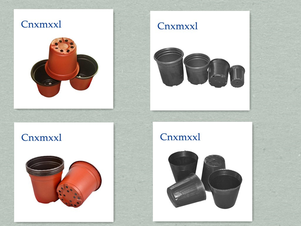 Wholesale Plastic Soft Pot Plant Pot Mini Plant Pot Round Shape