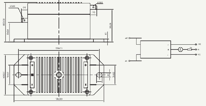 40mA 1500VA Magnetic Balance Voltage Transducers