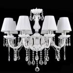 White Kitchen crystal chandelier dining room light fixtures (WH-CY-22)