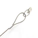 Safety Cable D-Ring Screw Hanger Wire System Stainless Steel Picture Hanging