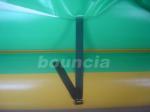 Double Lanes Inflatable Banana Boat With Reinforced Strips For Adult